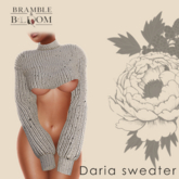 B&B: Daria sweater (bone white) 