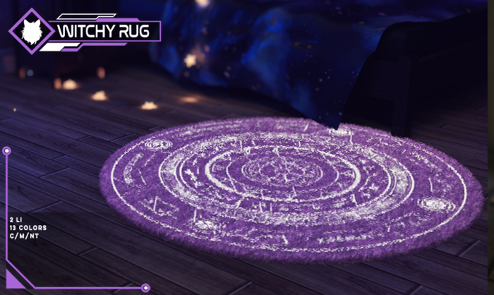 Anomaly - Witchy Circular Rug 