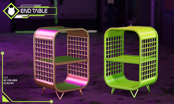 Anomaly - End Table (Fatpack)