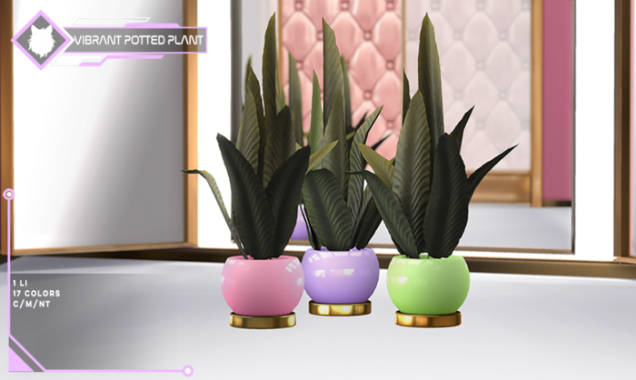 Anomaly - Vibrant Potted Plant 