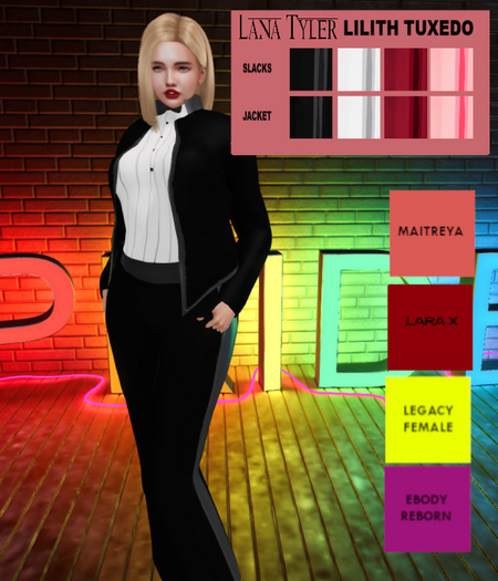 Lana Tyler Lilith Tuxedo