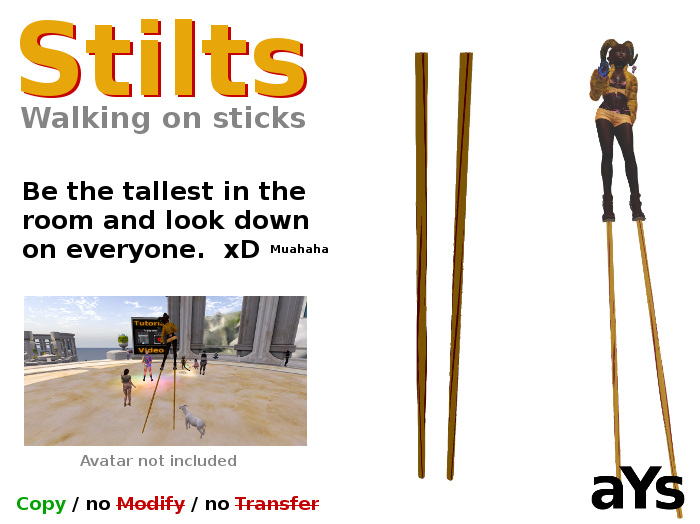 Stilts - Walking on Sticks