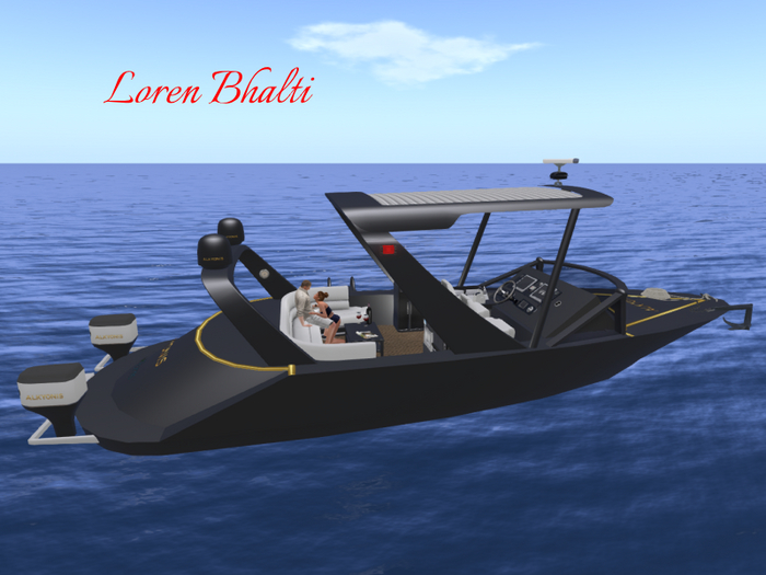 ALKYONIS Boat  Black