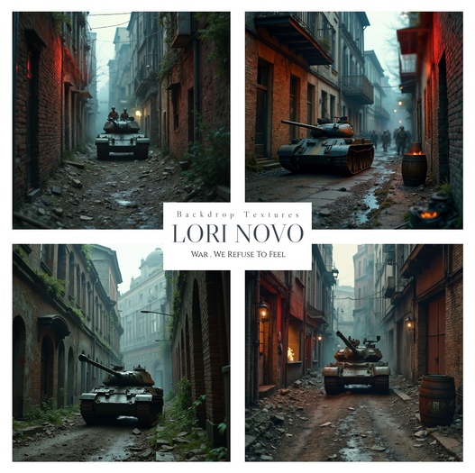 LORI NOVO . War . We Refuse To Feel