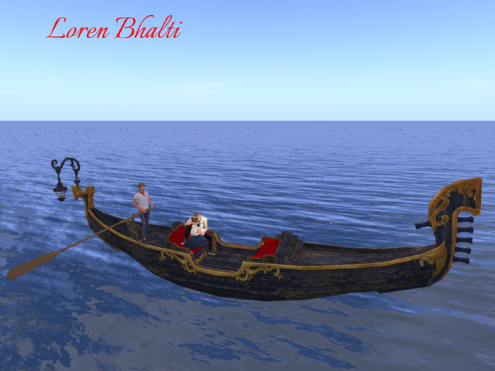 Blue Venice Gondola