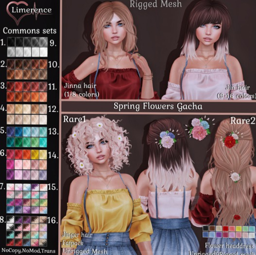 #1 {Limerence} Jinna hair-B&W