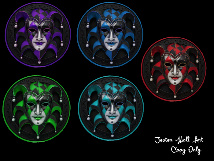.. Indicax420 .. Jester Wall Art