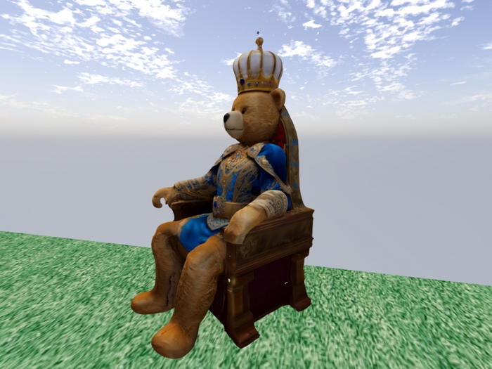 FREE Majestic Bear Monarch statue