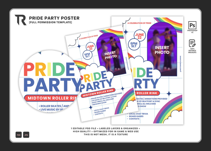 [TR] Pride Party Poster 1