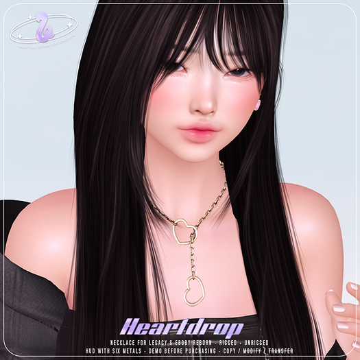 {Baby OG} Heart Drop - Necklace