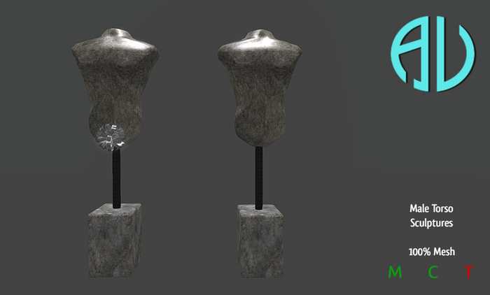 AV - Male Torso Sculptures