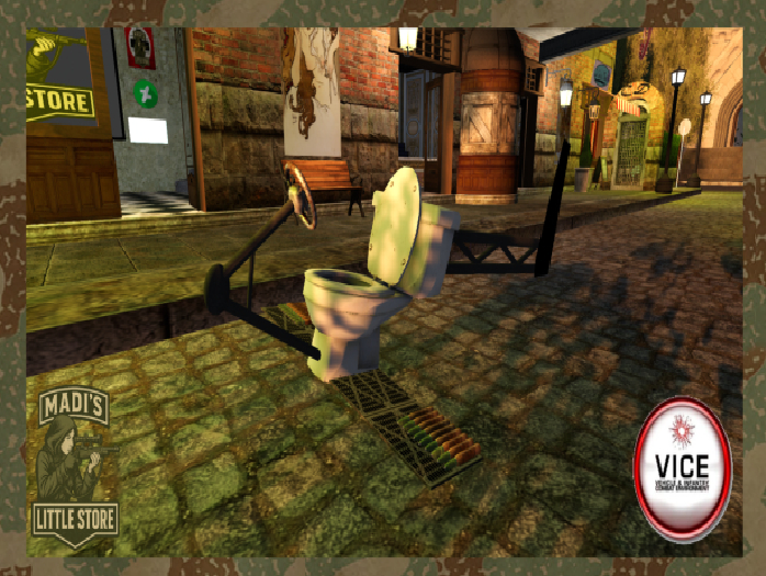 Porcelain throne V.1 VICE (Unpack)