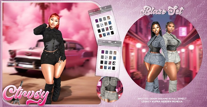 CON - "Blaze" Shorts (Pink)