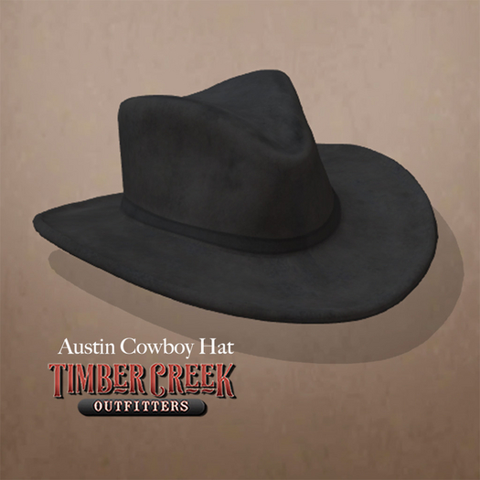 [Timber Creek] The Austin Cowboy Hat-Black