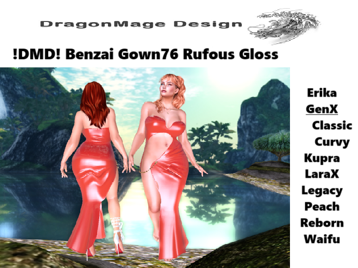 !DMD! Benzai Gown76 Rufous Gloss