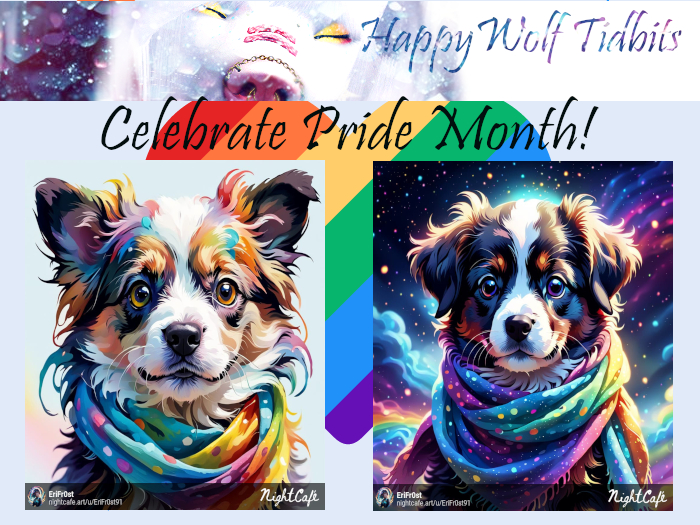 Happy Wolf Tidbits~ Pride2025 pack4