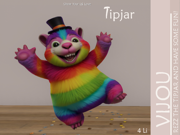 VI. Bearly Color Tipjar