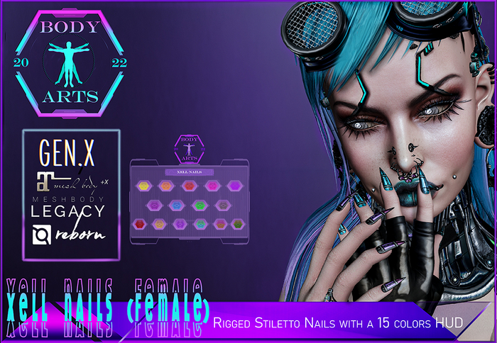 BodyArts - Xell Nails (Female)