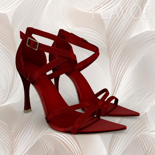 Red Heel Sandals Legacy