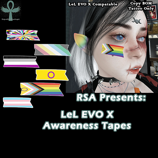 RSA - Pride Awareness Tapes LeL EVO X Unpacker Hud