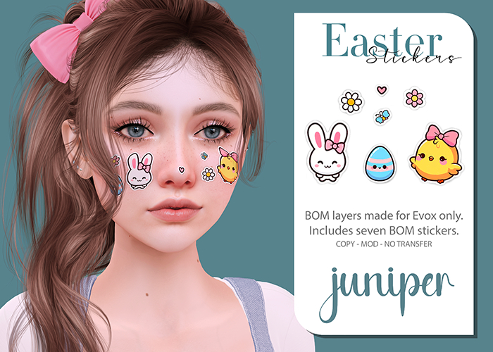 .:. Juniper .:. Easter Stickers GIFT