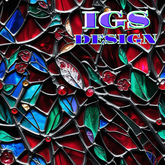FULL PERM Seamless Fantasy silver lattice with enamel and crystalls on a fabric background