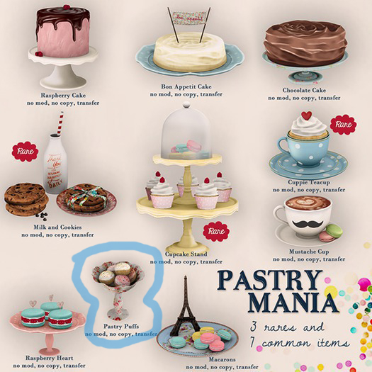 -tb- Pastry Mania - Pastry Puffs