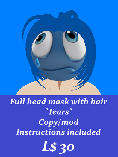 Emoji mask-Tears