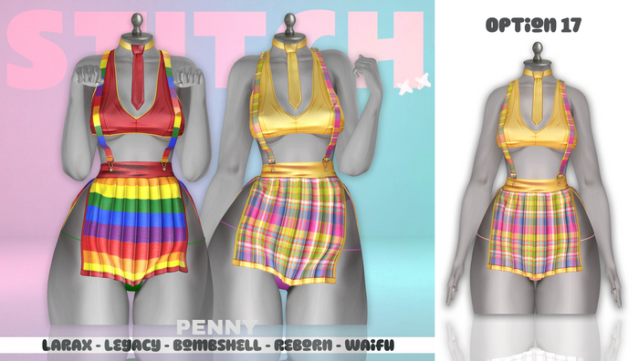 STITCH // Penny // Overalls // Option 17