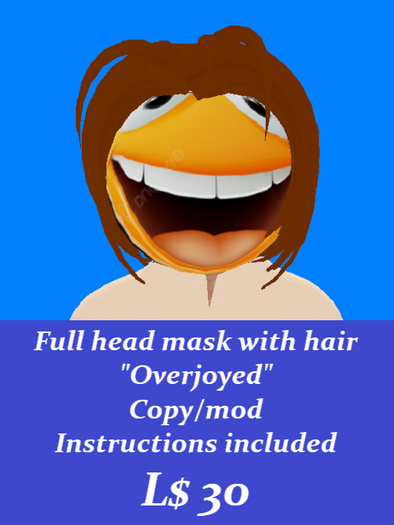 Emoji mask-Overjoyed