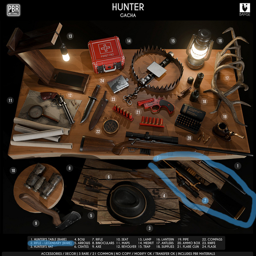 2. BAMSE : Hunter - Rifle [Legendary] RARE
