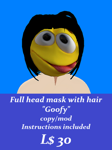 Emoji mask-Goofy