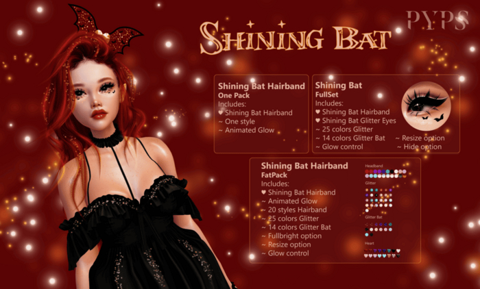.::PYPS::. Shining Bat Hairband ~2