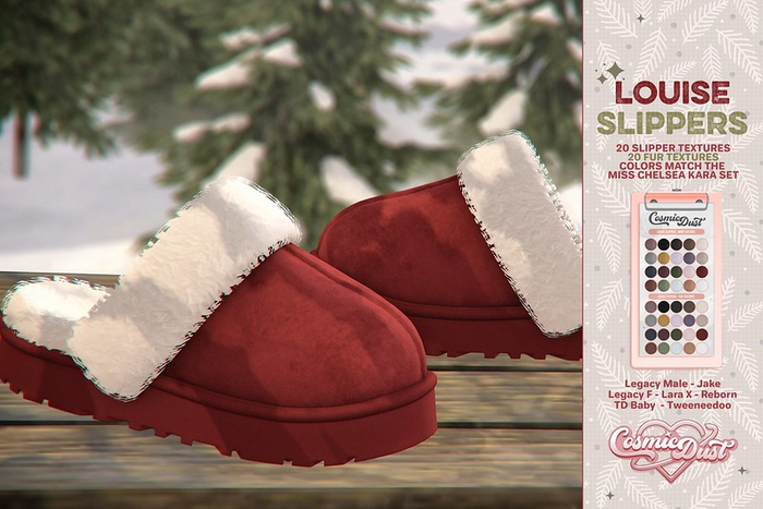 [Cosmic Dust] - Louise Slippers FATPACK