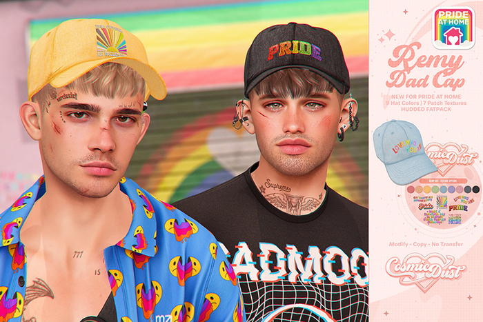 [Cosmic Dust] - Remy Hat - Pride Edition