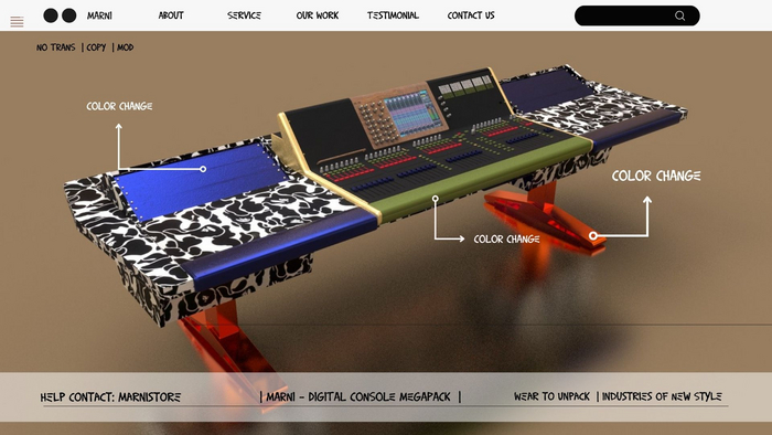Marni -  DIGITAL CONSOLE  / MEGAPACK 
