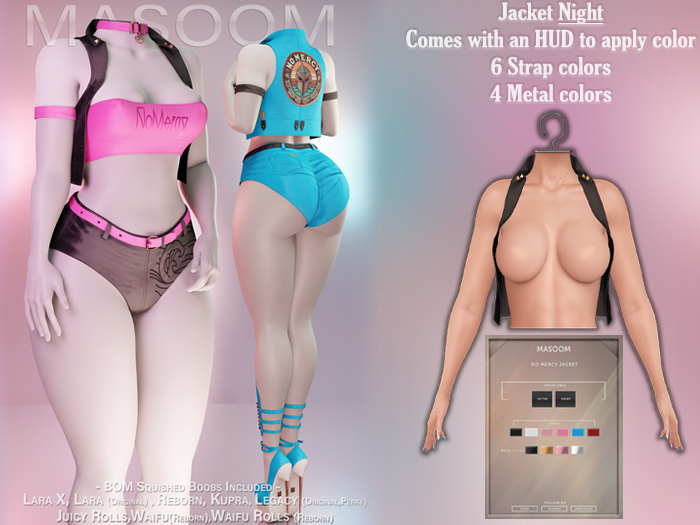 [[ Masoom ]] No Mercy Jacket - Night