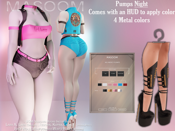 [[ Masoom ]] No Mercy Pumps - Night