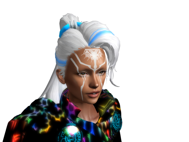 UAP hairstyle pony tail