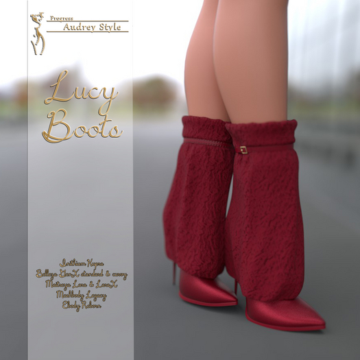 .:: AS ::. Lucy Heels - BURGUNDY