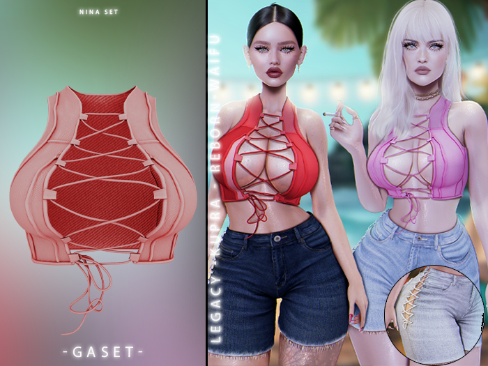 GASET - SALMON NINA TOP