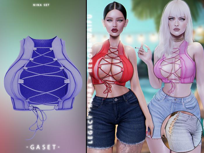 GASET - LILAC NINA TOP