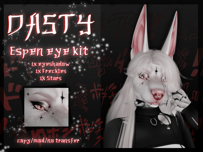 [DASTY] - Espen makeup  stars  tattoo