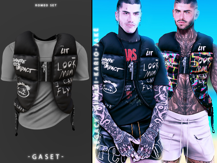 GASET - LOOK ROMEO PUFFED VEST