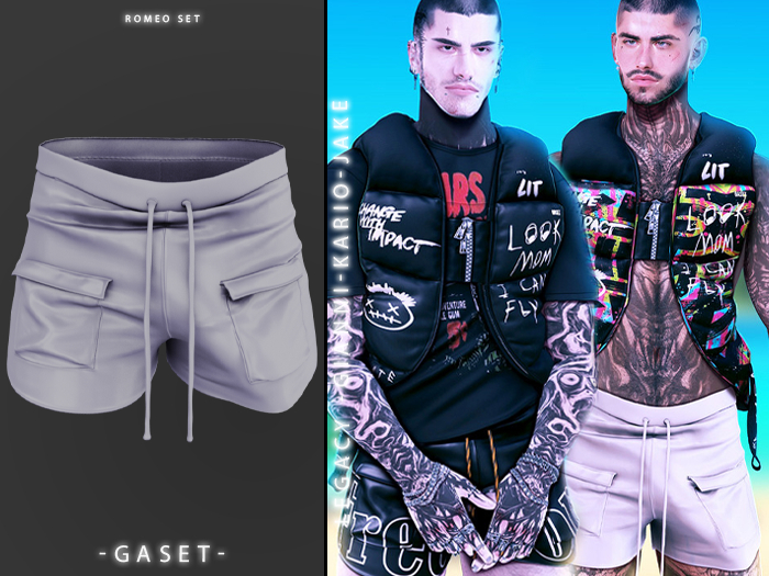 GASET - LILAC ROMEO SHORT