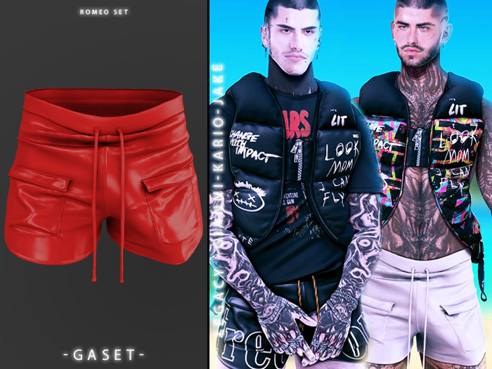 GASET - RED ROMEO SHORT