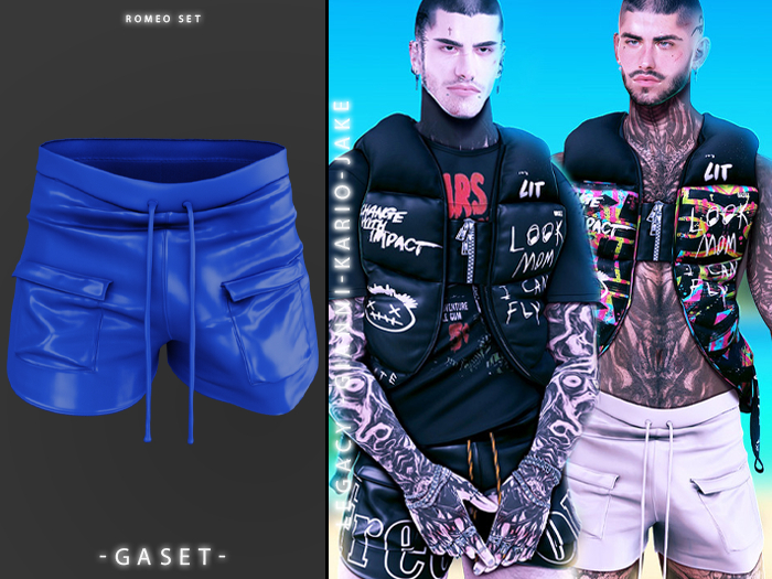 GASET - BLUE ROMEO SHORT