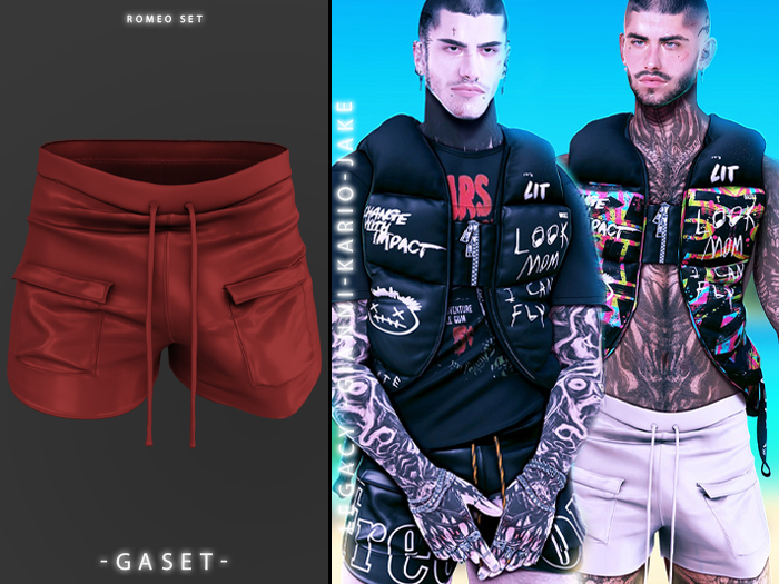 GASET - GARNET ROMEO SHORT