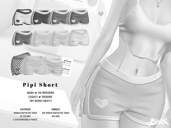 " BADA " Pipi Short demo