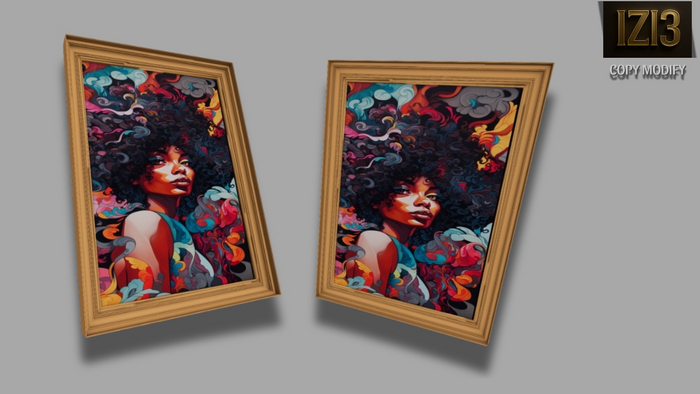 Picture Frame - Pop Style (Copy/Modify)